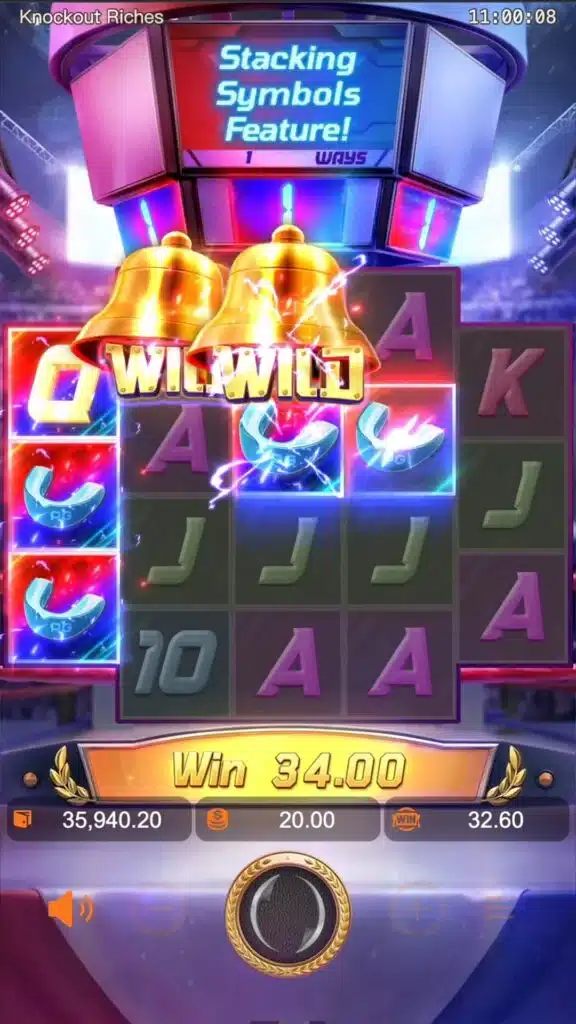 รีวิวสล็อต Knockout Riches เกมสล็อตมาใหม่ PG 5